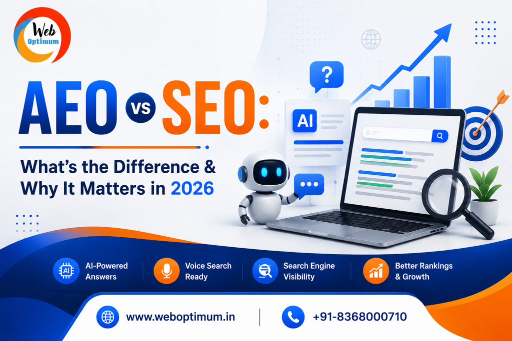 AEO vs SEO What's the Difference & Why it Matters in 2026